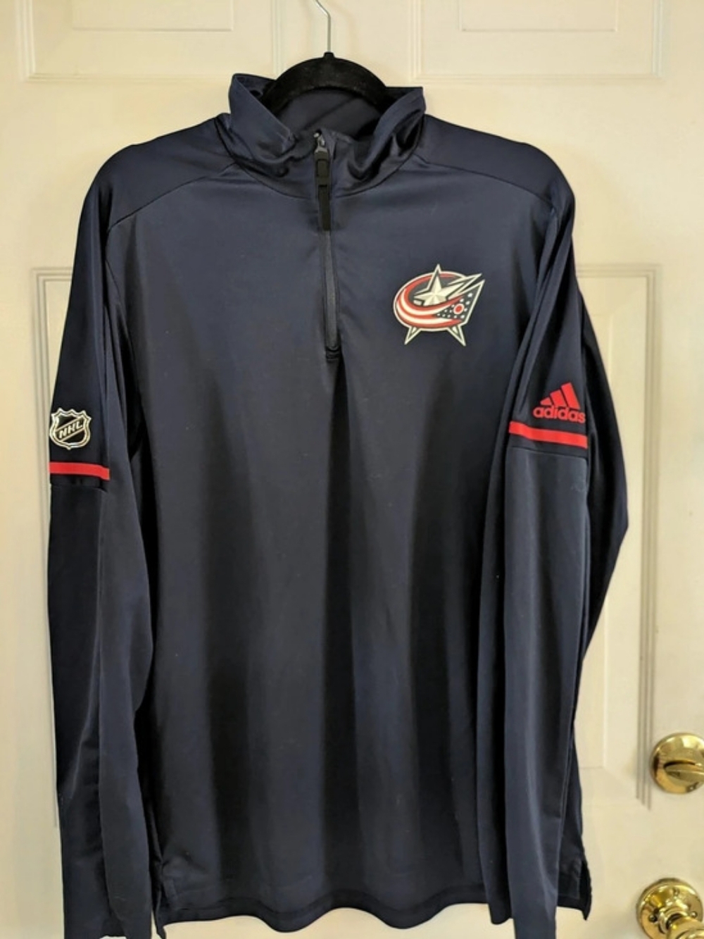 Columbus Blue Jackets NHL Quarter Zip Pullover
